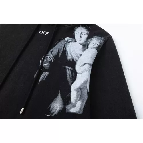 Replica Off-White Hoodies Long Sleeved For Unisex #1358747 $60.00 USD for Wholesale