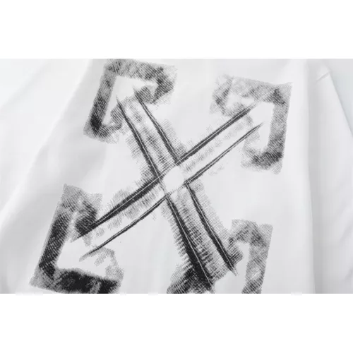 Replica Off-White Hoodies Long Sleeved For Unisex #1358752 $60.00 USD for Wholesale