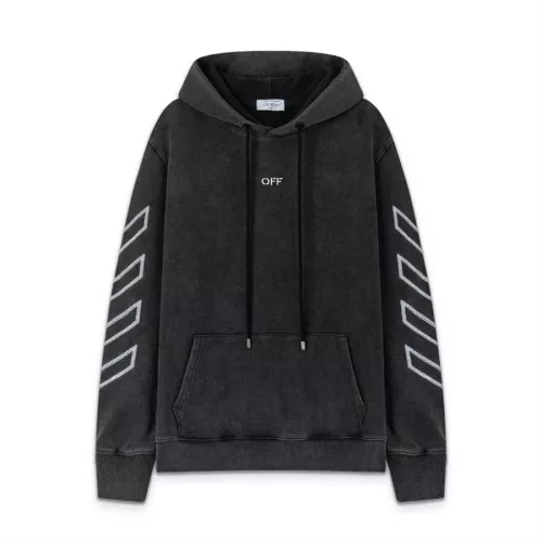 Replica Off-White Hoodies Long Sleeved For Unisex #1358754 $60.00 USD for Wholesale