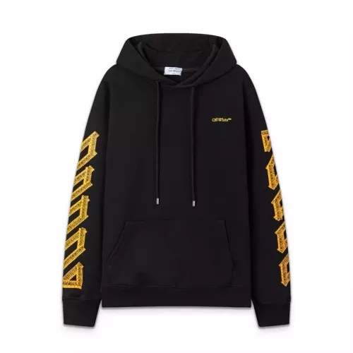 Replica Off-White Hoodies Long Sleeved For Unisex #1358755 $56.00 USD for Wholesale
