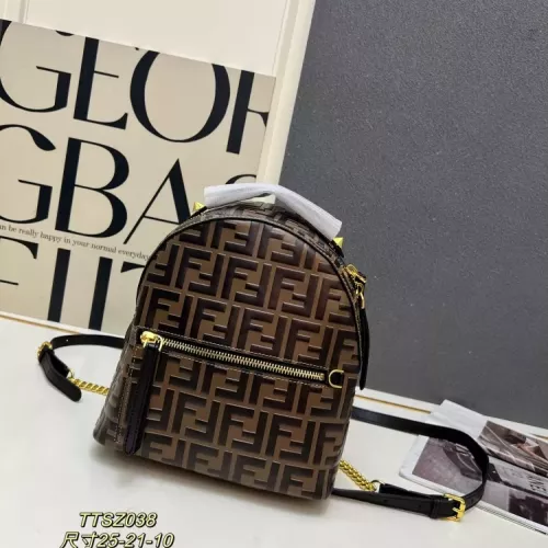 Cheap Fendi AAA Quality Backpacks For Women #1358775, $$102.00 USD On Fendi AAA Quality Backpacks