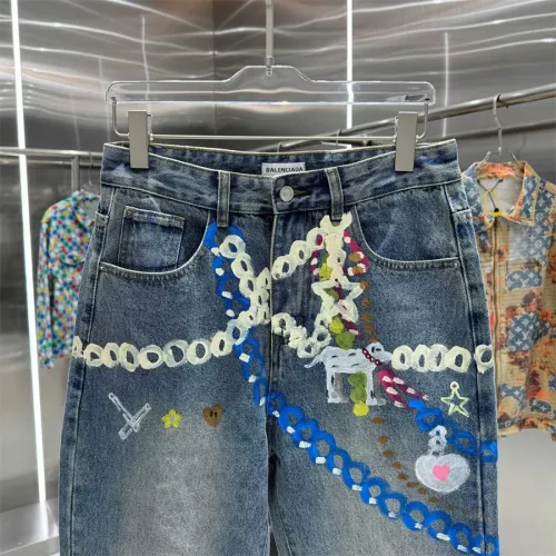 Replica Balenciaga Jeans For Men #1358891 $64.00 USD for Wholesale