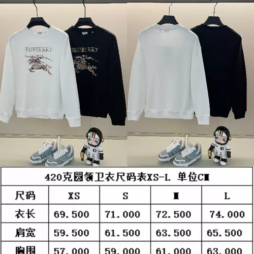 Replica Burberry Hoodies Long Sleeved For Unisex #1359062 $48.00 USD for Wholesale