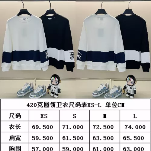 Replica Burberry Hoodies Long Sleeved For Unisex #1359063 $48.00 USD for Wholesale