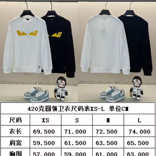 Replica Fendi Hoodies Long Sleeved For Unisex #1359065 $48.00 USD for Wholesale
