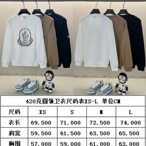 Replica Moncler Hoodies Long Sleeved For Unisex #1359071 $48.00 USD for Wholesale