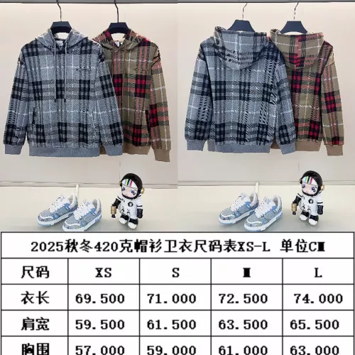 Replica Burberry Hoodies Long Sleeved For Unisex #1359086 $56.00 USD for Wholesale