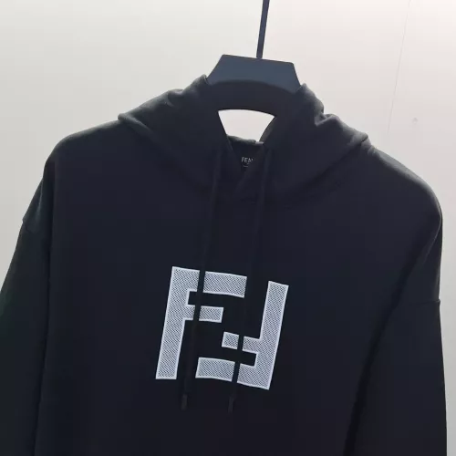 Replica Fendi Hoodies Long Sleeved For Unisex #1359091 $56.00 USD for Wholesale
