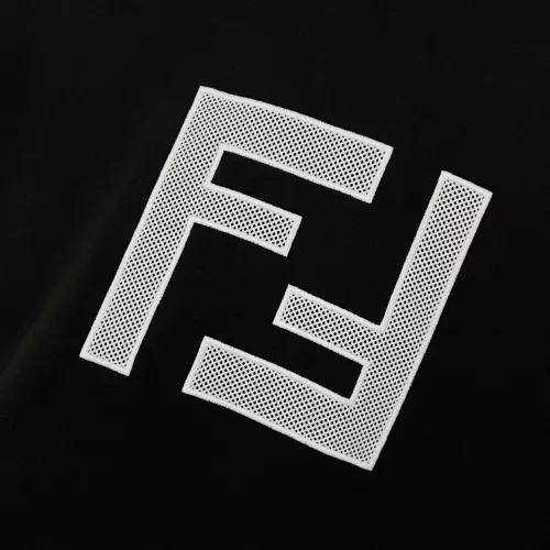 Replica Fendi Hoodies Long Sleeved For Unisex #1359091 $56.00 USD for Wholesale