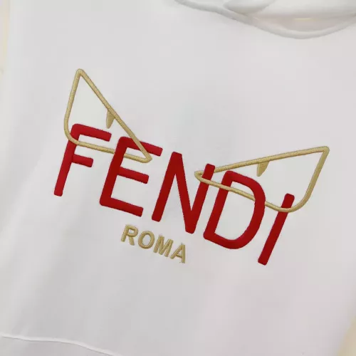 Replica Fendi Hoodies Long Sleeved For Unisex #1359092 $56.00 USD for Wholesale