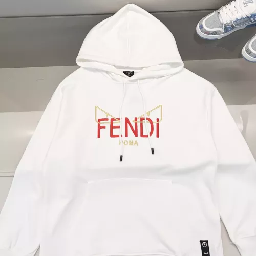 Replica Fendi Hoodies Long Sleeved For Unisex #1359092 $56.00 USD for Wholesale