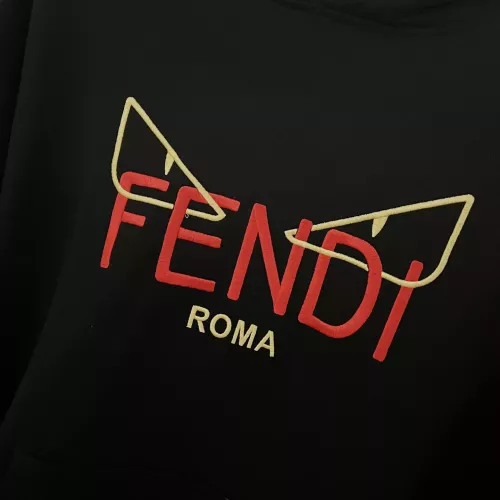 Replica Fendi Hoodies Long Sleeved For Unisex #1359093 $56.00 USD for Wholesale