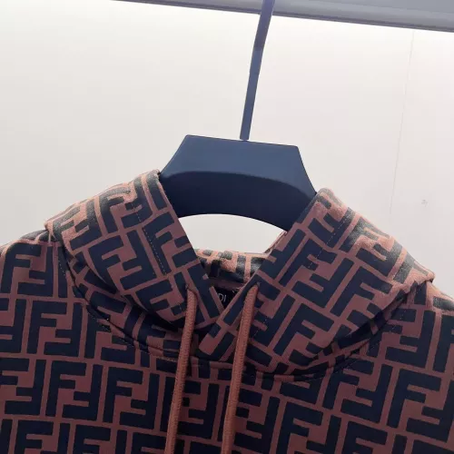 Replica Fendi Hoodies Long Sleeved For Unisex #1359094 $56.00 USD for Wholesale