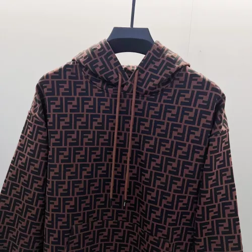 Replica Fendi Hoodies Long Sleeved For Unisex #1359094 $56.00 USD for Wholesale