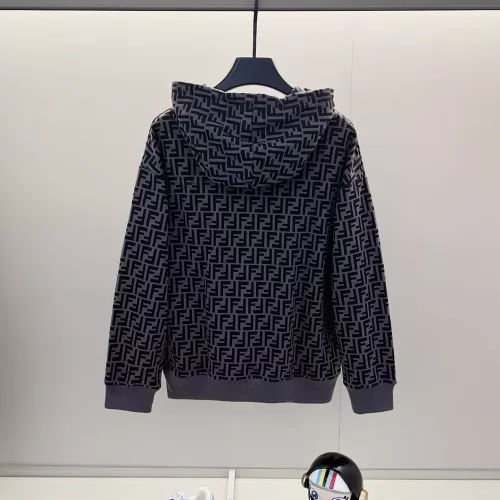 Replica Fendi Hoodies Long Sleeved For Unisex #1359095 $56.00 USD for Wholesale