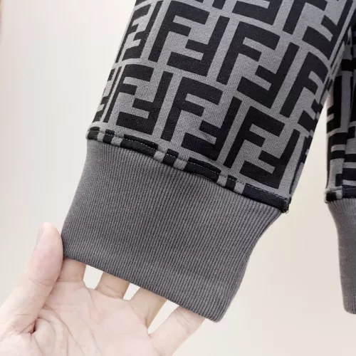 Replica Fendi Hoodies Long Sleeved For Unisex #1359095 $56.00 USD for Wholesale