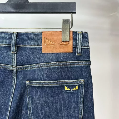 Replica Fendi Jeans For Men #1359118 $80.00 USD for Wholesale