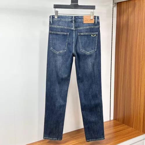 Replica Fendi Jeans For Men #1359118 $80.00 USD for Wholesale