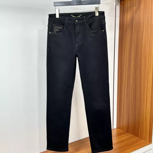 Replica Fendi Jeans For Men #1359119 $80.00 USD for Wholesale