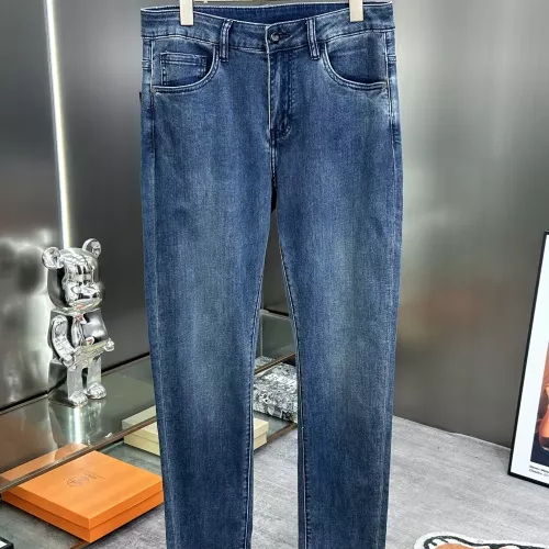 Replica Bottega Veneta BV Jeans For Men #1359134 $80.00 USD for Wholesale