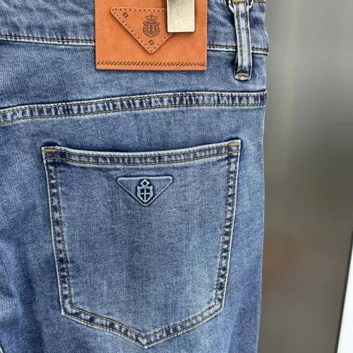 Replica Prada Jeans For Men #1359137 $80.00 USD for Wholesale