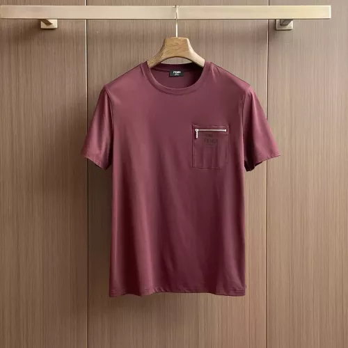 Cheap Fendi T-Shirts Short Sleeved For Men #1359211, $$76.00 USD On Fendi T-Shirts