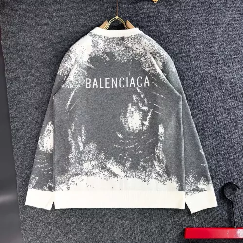 Replica Balenciaga Sweaters Long Sleeved For Men #1359249 $82.00 USD for Wholesale