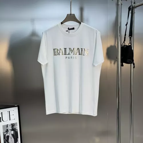 Cheap Balmain T-Shirts Short Sleeved For Men #1359297, $$76.00 USD On Balmain T-Shirts
