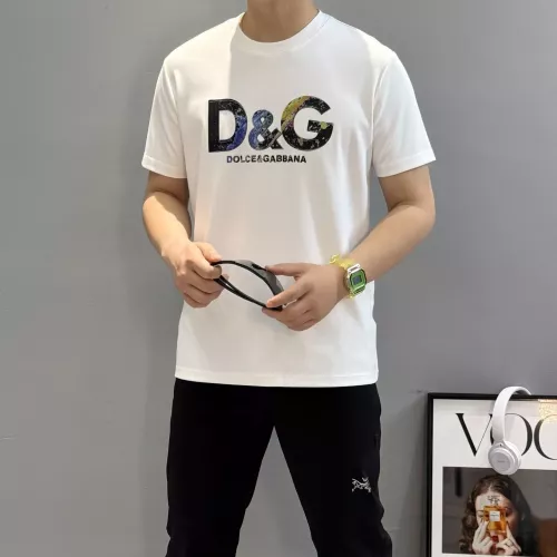 Replica Dolce & Gabbana D&G T-Shirts Short Sleeved For Men #1359331 $92.00 USD for Wholesale