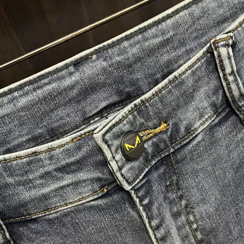 Replica Fendi Jeans For Men #1359425 $88.00 USD for Wholesale