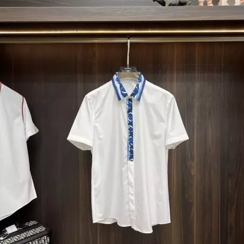 Replica Armani Shirts Short Sleeved For Men #1359446 $85.00 USD for Wholesale