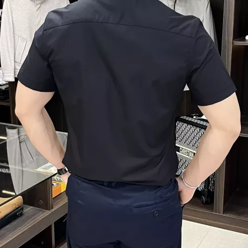 Replica Armani Shirts Short Sleeved For Men #1359447 $85.00 USD for Wholesale