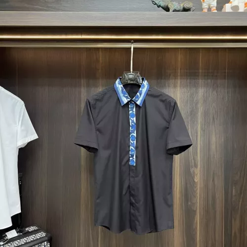 Replica Armani Shirts Short Sleeved For Men #1359447 $85.00 USD for Wholesale
