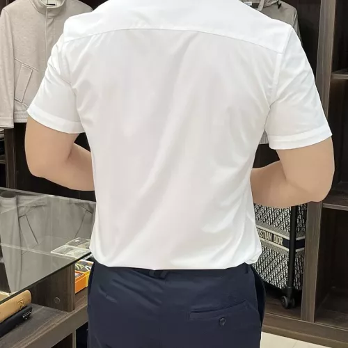 Replica Armani Shirts Short Sleeved For Men #1359450 $85.00 USD for Wholesale