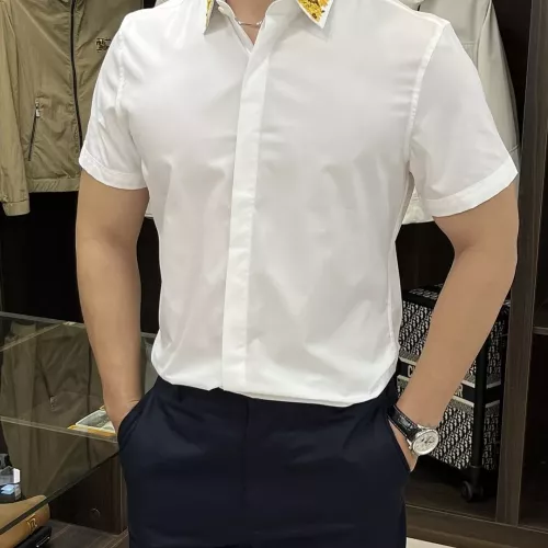 Replica Versace Shirts Short Sleeved For Men #1359462 $88.00 USD for Wholesale