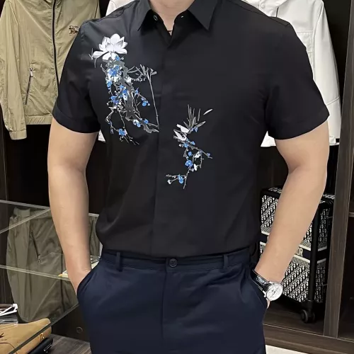 Cheap Armani Shirts Short Sleeved For Men #1359468, $$82.00 USD On Armani Shirts