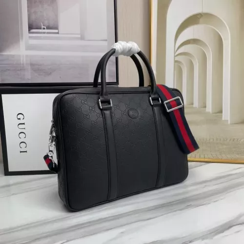 Replica Gucci AAA Man Handbags #1359477 $145.00 USD for Wholesale