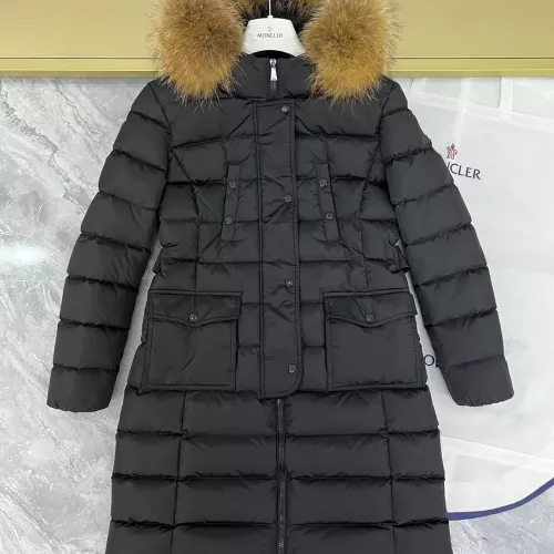 Replica Moncler Down Feather Coat Long Sleeved For Women #1359557 $220.00 USD for Wholesale