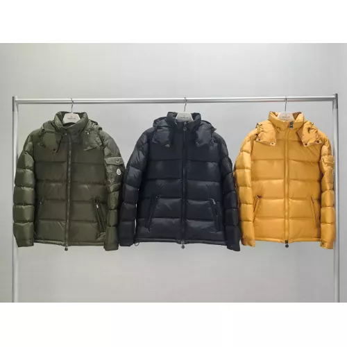 Replica Moncler Down Feather Coat Long Sleeved For Men #1359559 $160.00 USD for Wholesale