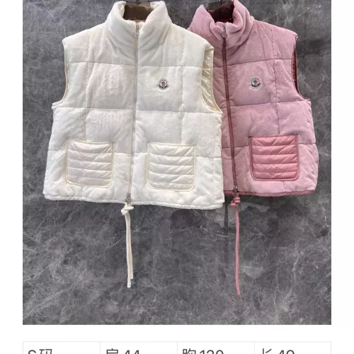Replica Moncler Down Feather Coat Sleeveless For Women #1359581 $128.00 USD for Wholesale