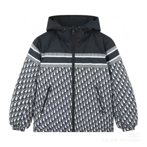 Replica Christian Dior Down Feather Coat Long Sleeved For Unisex #1359586 $175.00 USD for Wholesale