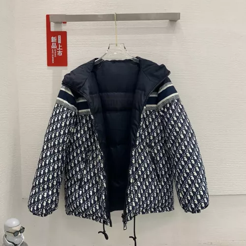 Replica Christian Dior Down Feather Coat Long Sleeved For Unisex #1359586 $175.00 USD for Wholesale