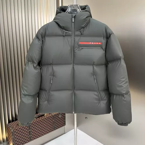 Cheap Prada Down Feather Coat Long Sleeved For Unisex #1359618, $$225.00 USD On Prada Down Feather Coat