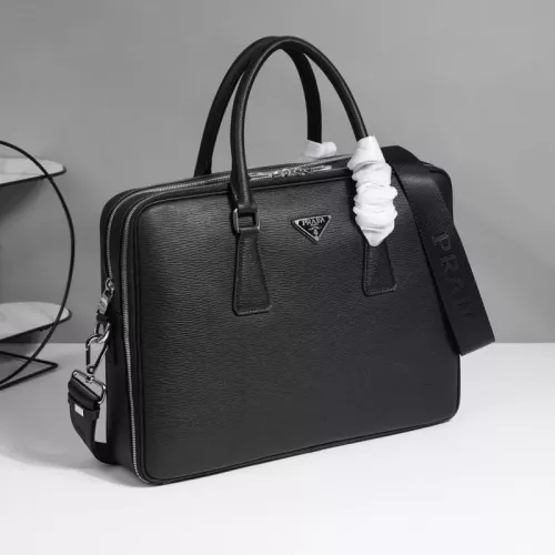 Replica Prada AAA Man Handbags #1359655 $162.00 USD for Wholesale