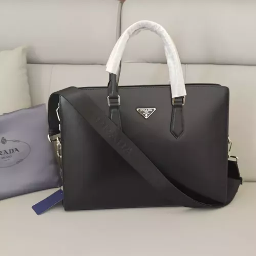 Replica Prada AAA Man Handbags #1359656 $162.00 USD for Wholesale