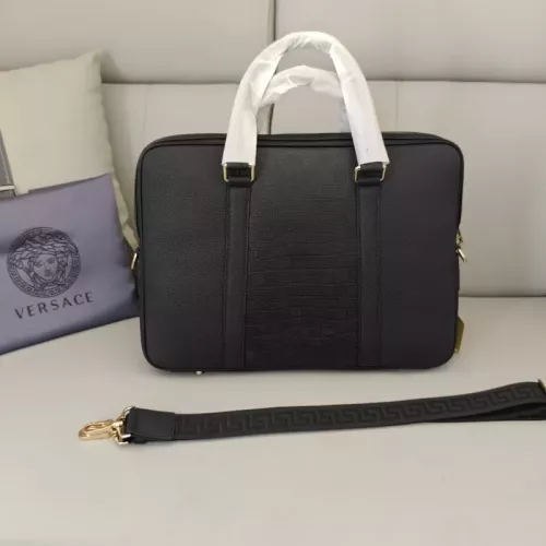 Replica Versace AAA Man Handbags #1359732 $162.00 USD for Wholesale