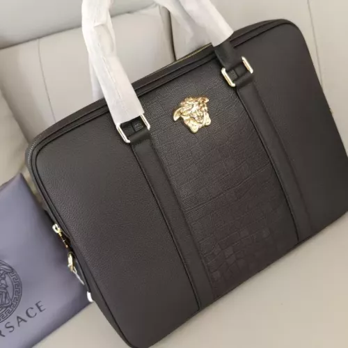 Replica Versace AAA Man Handbags #1359732 $162.00 USD for Wholesale