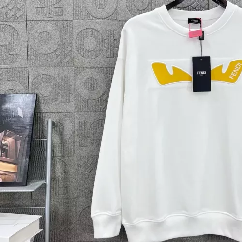 Replica Fendi Hoodies Long Sleeved For Unisex #1359974 $52.00 USD for Wholesale