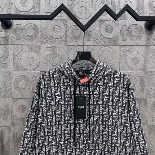 Replica Fendi Hoodies Long Sleeved For Unisex #1359981 $60.00 USD for Wholesale