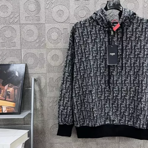 Replica Fendi Hoodies Long Sleeved For Unisex #1359982 $60.00 USD for Wholesale
